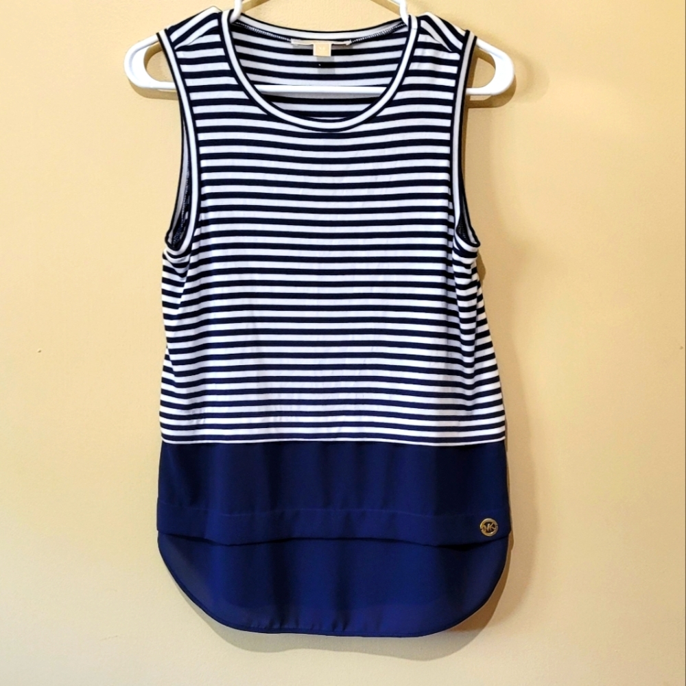 Michael Kors Striped Tank TOP